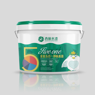 金装五合一净味水漆